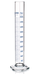 Eprouvette A Simax  bleue   10ml le lot de 10